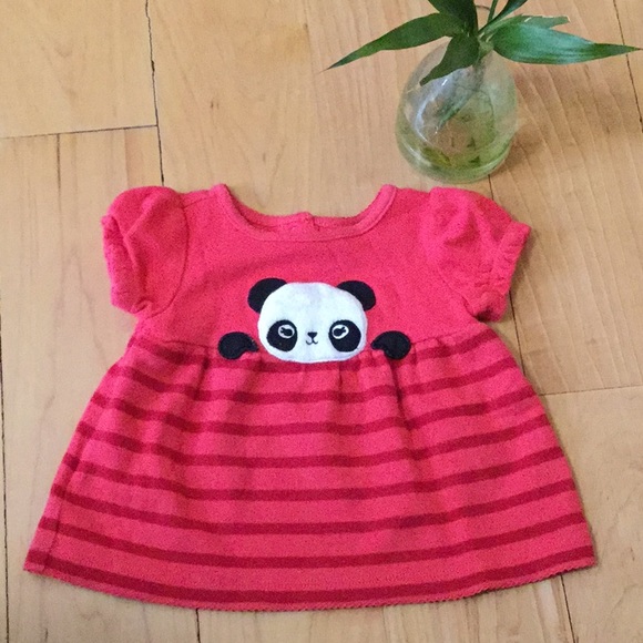 Gymboree Other - Gymboree baby girl 0-3m shirt 🐼
